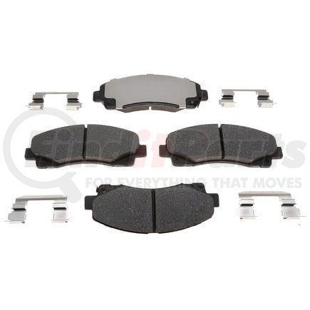 EHT1102H by RAYBESTOS - Raybestos Element3 Hybrid Brake Pad Set