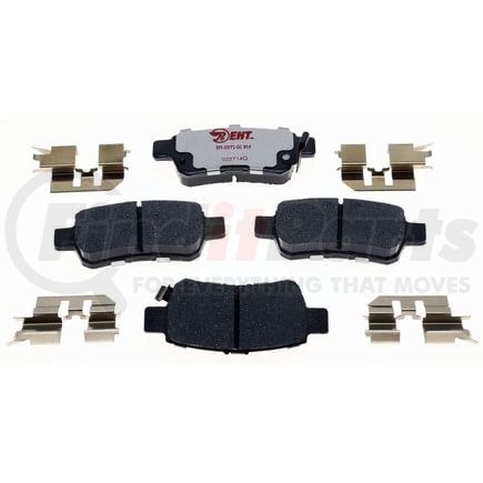 EHT1088H by RAYBESTOS - Raybestos Element3 Hybrid Brake Pad Set