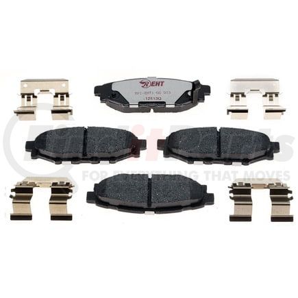 EHT1114H by RAYBESTOS - Raybestos Element3 Hybrid Brake Pad Set