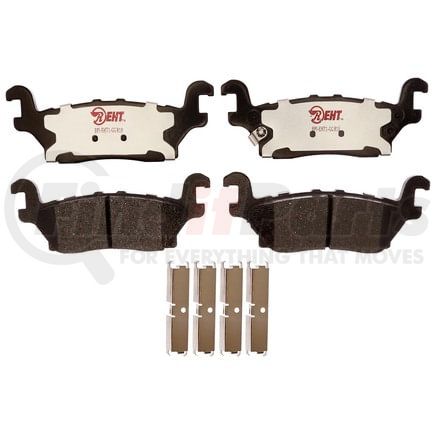 EHT1120H by RAYBESTOS - Raybestos Element3 Hybrid Brake Pad Set