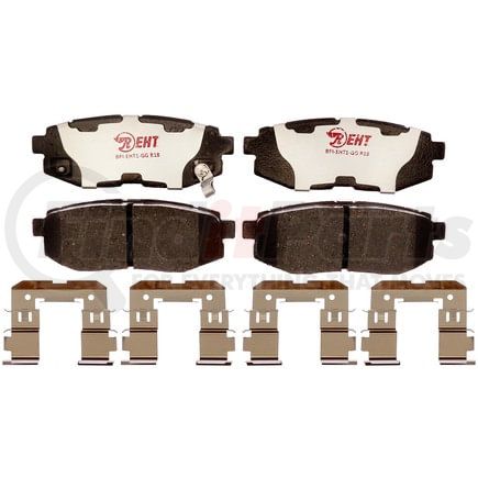 EHT1124H by RAYBESTOS - Raybestos Element3 Hybrid Brake Pad Set