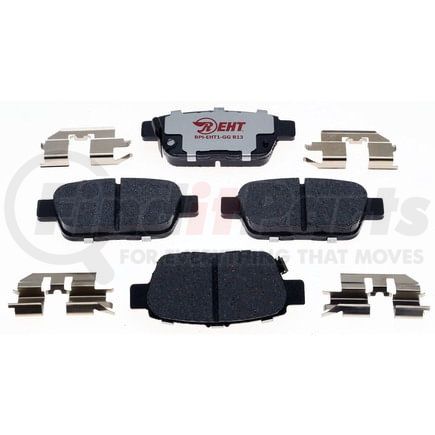 EHT1103H by RAYBESTOS - Raybestos Element3 Hybrid Brake Pad Set