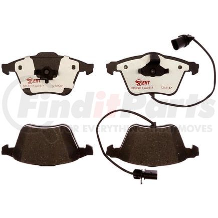 EHT1111 by RAYBESTOS - Raybestos Element3 Hybrid Brake Pad Set