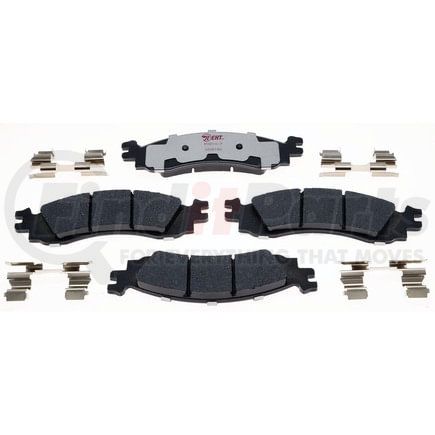 EHT1158H by RAYBESTOS - Raybestos Element3 Hybrid Brake Pad Set