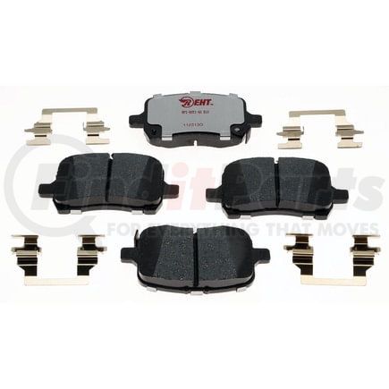 EHT1160H by RAYBESTOS - Raybestos Element3 Hybrid Brake Pad Set