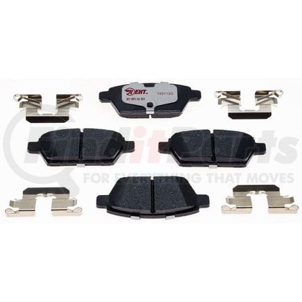 EHT1161H by RAYBESTOS - Raybestos Element3 Hybrid Brake Pad Set