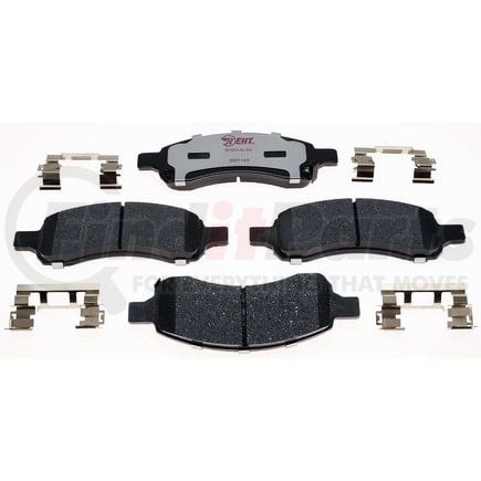 EHT1169AH by RAYBESTOS - Raybestos Element3 Hybrid Brake Pad Set