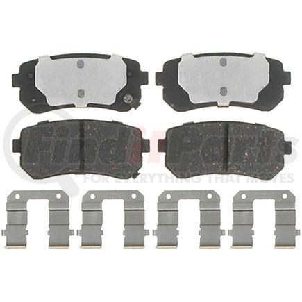 EHT1157H by RAYBESTOS - Raybestos Element3 Hybrid Brake Pad Set