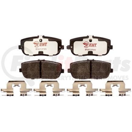 EHT1180H by RAYBESTOS - Raybestos Element3 Hybrid Brake Pad Set