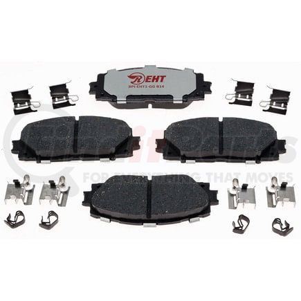 EHT1184AH by RAYBESTOS - Raybestos Element3 Hybrid Brake Pad Set