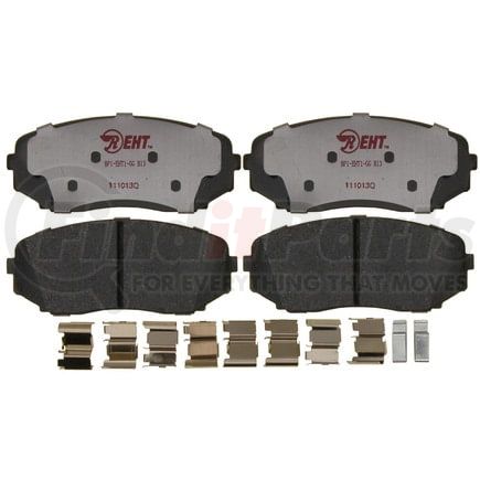 EHT1258H by RAYBESTOS - Raybestos Element3 Hybrid Brake Pad Set