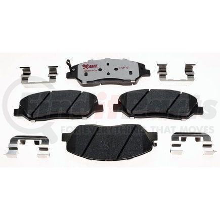 EHT1202H by RAYBESTOS - Raybestos Element3 Hybrid Brake Pad Set