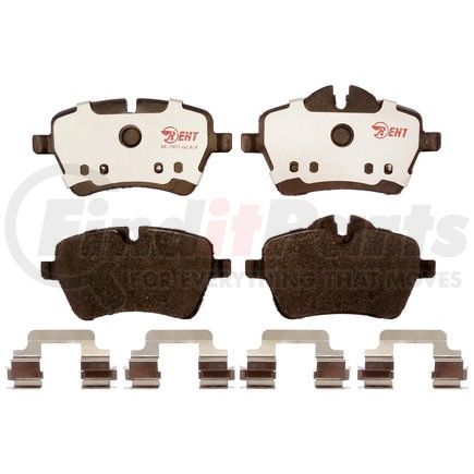 EHT1204H by RAYBESTOS - Raybestos Element3 Hybrid Brake Pad Set