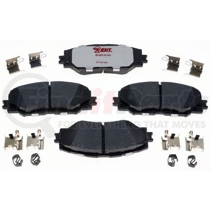 EHT1210H by RAYBESTOS - Raybestos Element3 Hybrid Brake Pad Set