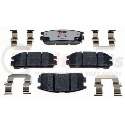 EHT1275H by RAYBESTOS - Raybestos Element3 Hybrid Brake Pad Set