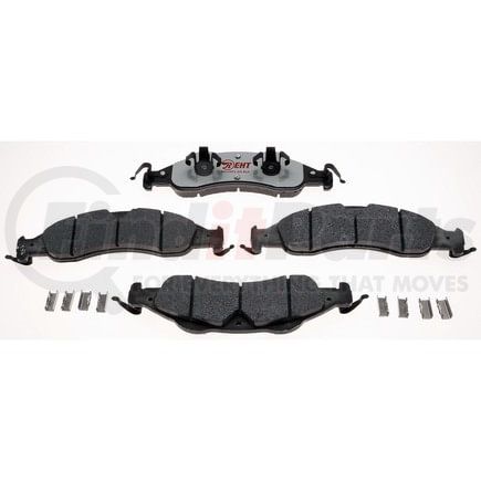 EHT1278H by RAYBESTOS - Raybestos Element3 Hybrid Brake Pad Set