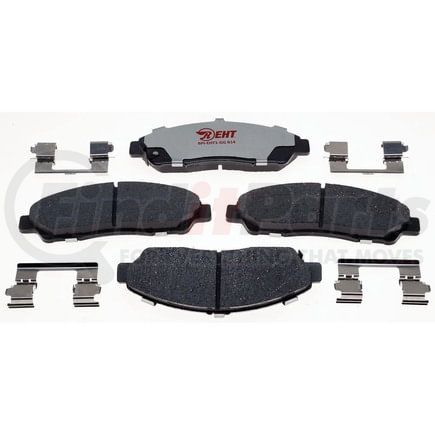 EHT1280H by RAYBESTOS - Raybestos Element3 Hybrid Brake Pad Set