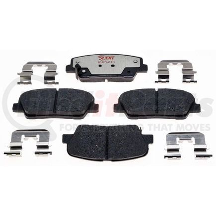 EHT1284H by RAYBESTOS - Raybestos Element3 Hybrid Brake Pad Set