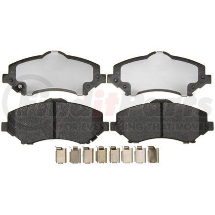 EHT1273AH by RAYBESTOS - Raybestos Element3 Hybrid Brake Pad Set