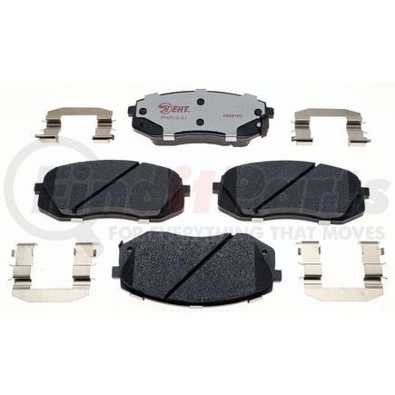 EHT1295H by RAYBESTOS - Raybestos Element3 Hybrid Brake Pad Set