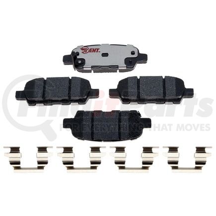 EHT1288AH by RAYBESTOS - Raybestos Element3 Hybrid Brake Pad Set