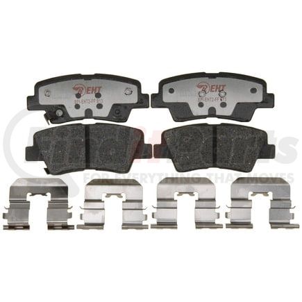 EHT1313H by RAYBESTOS - Raybestos Element3 Hybrid Brake Pad Set