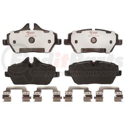 EHT1308H by RAYBESTOS - Raybestos Element3 Hybrid Brake Pad Set