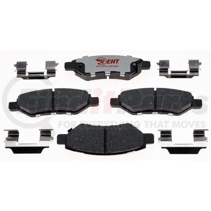 EHT1337H by RAYBESTOS - Raybestos Element3 Hybrid Brake Pad Set