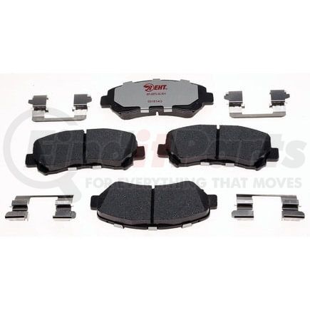 EHT1338H by RAYBESTOS - Raybestos Element3 Hybrid Brake Pad Set