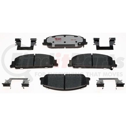 EHT1351H by RAYBESTOS - Raybestos Element3 Hybrid Brake Pad Set