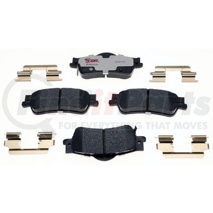 EHT1352H by RAYBESTOS - Raybestos Element3 Hybrid Brake Pad Set