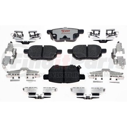 EHT1354H by RAYBESTOS - Raybestos Element3 Hybrid Brake Pad Set