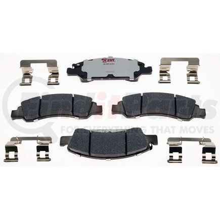 EHT1363H by RAYBESTOS - Raybestos Element3 Hybrid Brake Pad Set