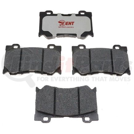 EHT1346 by RAYBESTOS - Raybestos Element3 Hybrid Brake Pad Set