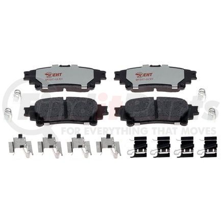 EHT1391DH by RAYBESTOS - Raybestos Element3 Hybrid Brake Pad Set