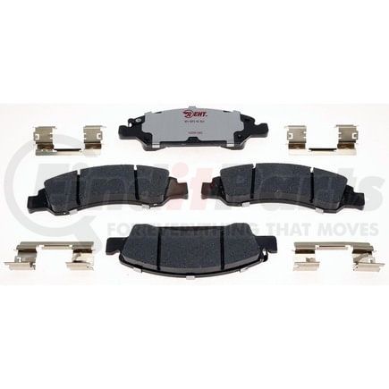 EHT1367H by RAYBESTOS - Raybestos Element3 Hybrid Brake Pad Set