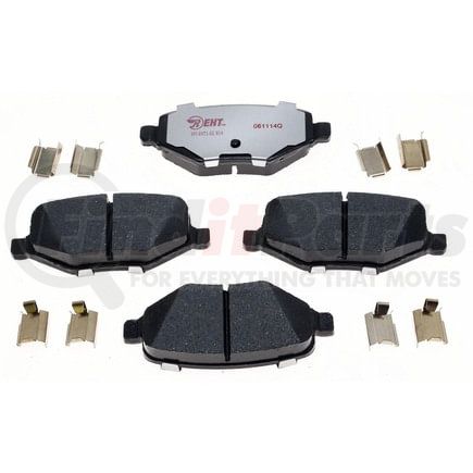 EHT1377H by RAYBESTOS - Raybestos Element3 Hybrid Brake Pad Set