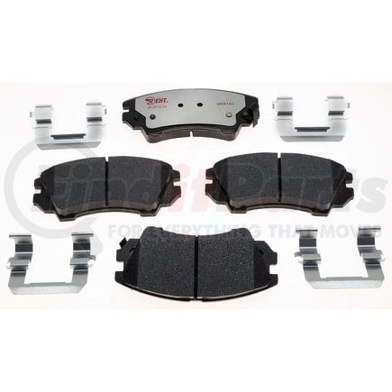 EHT1404H by RAYBESTOS - Raybestos Element3 Hybrid Brake Pad Set