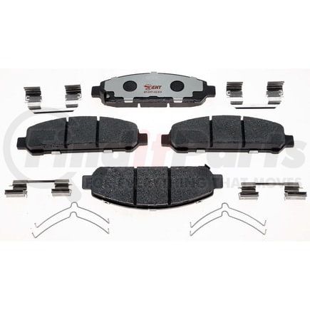 EHT1401H by RAYBESTOS - Raybestos Element3 Hybrid Brake Pad Set