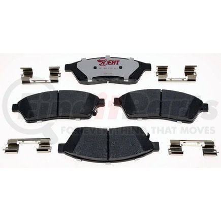 EHT1422H by RAYBESTOS - Raybestos Element3 Hybrid Brake Pad Set