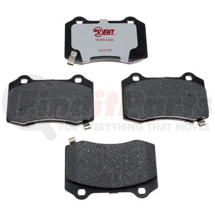 EHT1428 by RAYBESTOS - Raybestos Element3 Hybrid Brake Pad Set