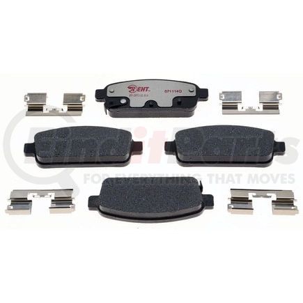 EHT1468H by RAYBESTOS - Raybestos Element3 Hybrid Brake Pad Set