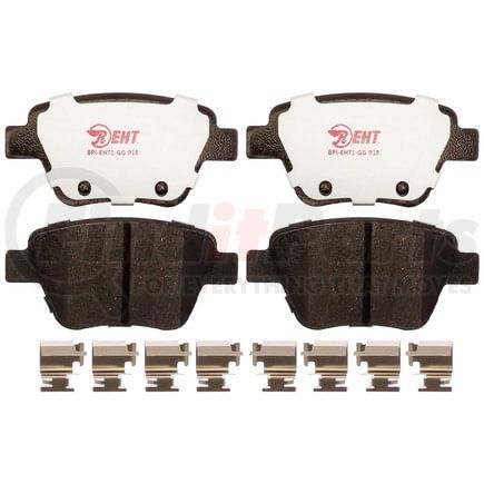 EHT1456H by RAYBESTOS - Raybestos Element3 Hybrid Brake Pad Set