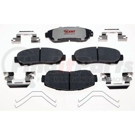 EHT1521H by RAYBESTOS - Raybestos Element3 Hybrid Brake Pad Set