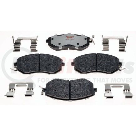 EHT1539H by RAYBESTOS - Raybestos Element3 Hybrid Brake Pad Set