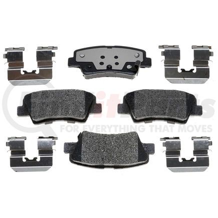 EHT1544H by RAYBESTOS - Raybestos Element3 Hybrid Brake Pad Set