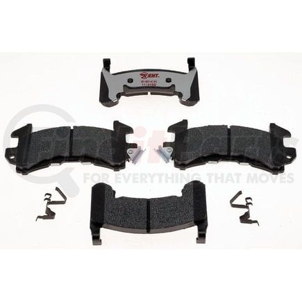 EHT154 by RAYBESTOS - Raybestos Element3 Hybrid Brake Pad Set