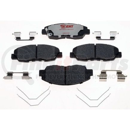 EHT1578H by RAYBESTOS - Raybestos Element3 Hybrid Brake Pad Set