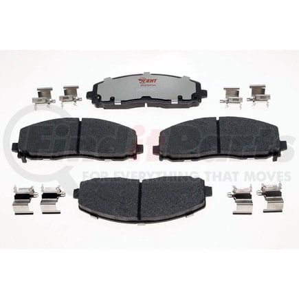 EHT1589H by RAYBESTOS - Raybestos Element3 Hybrid Brake Pad Set