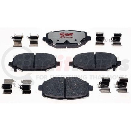 EHT1596H by RAYBESTOS - Raybestos Element3 Hybrid Brake Pad Set